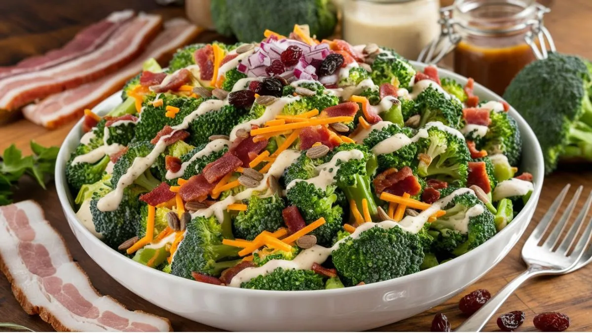 Broccoli Salad with Bacon
