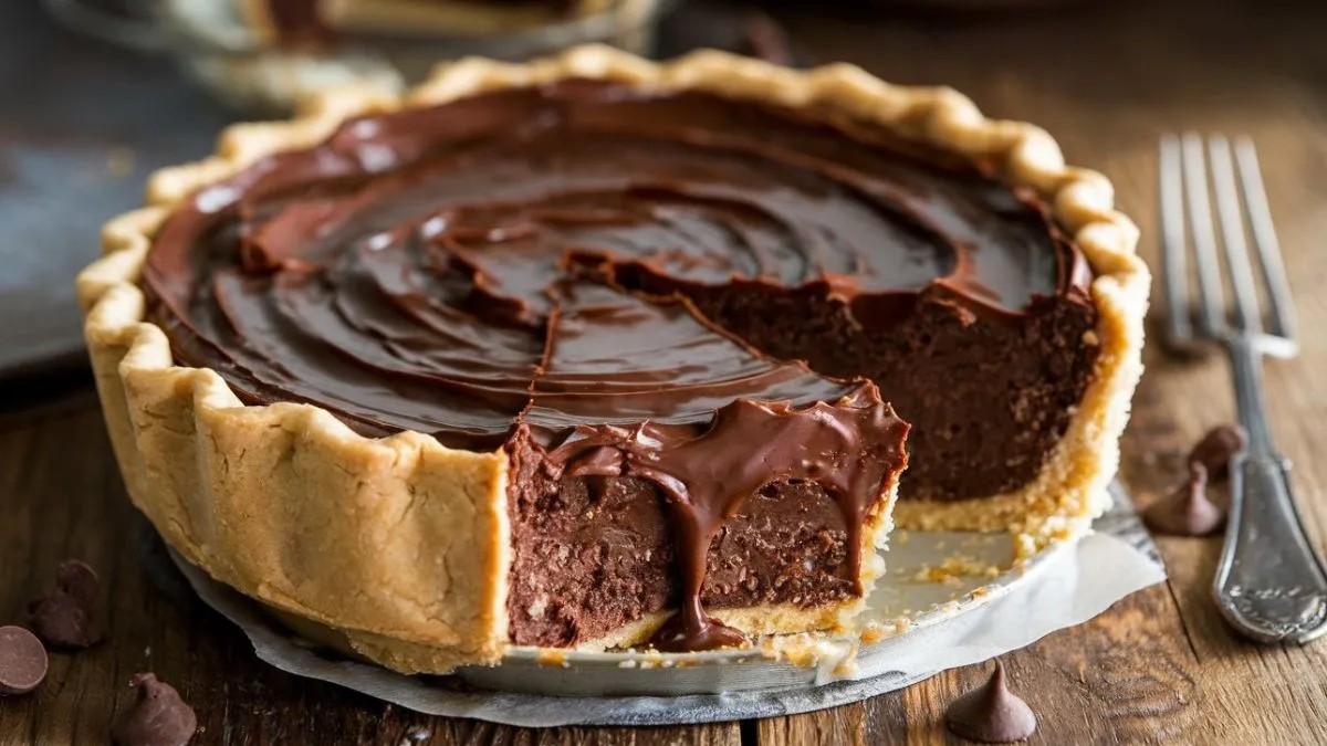 Gooey Brownie Pie